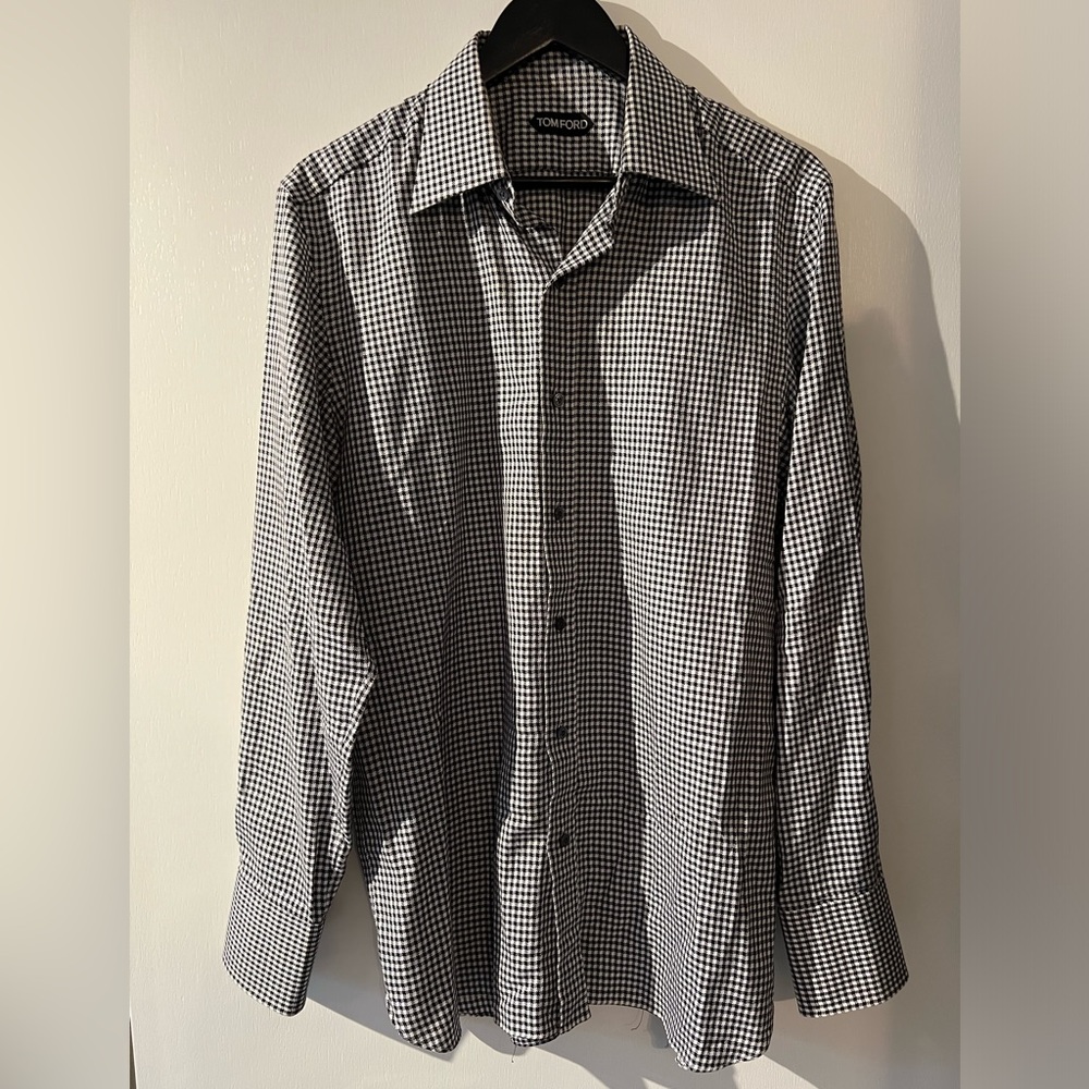 TOM FORD Button Up Dress shirt 16….41